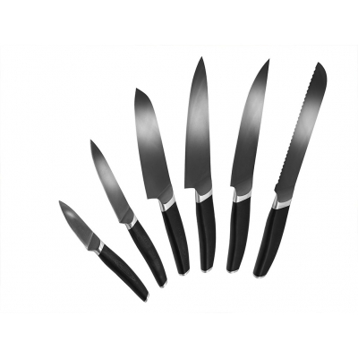 Keramik-stål-hybrid Onyx Cookware™ 6-delar All-round Knivset